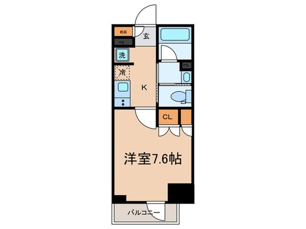 ジオエント本郷三丁目の物件間取画像